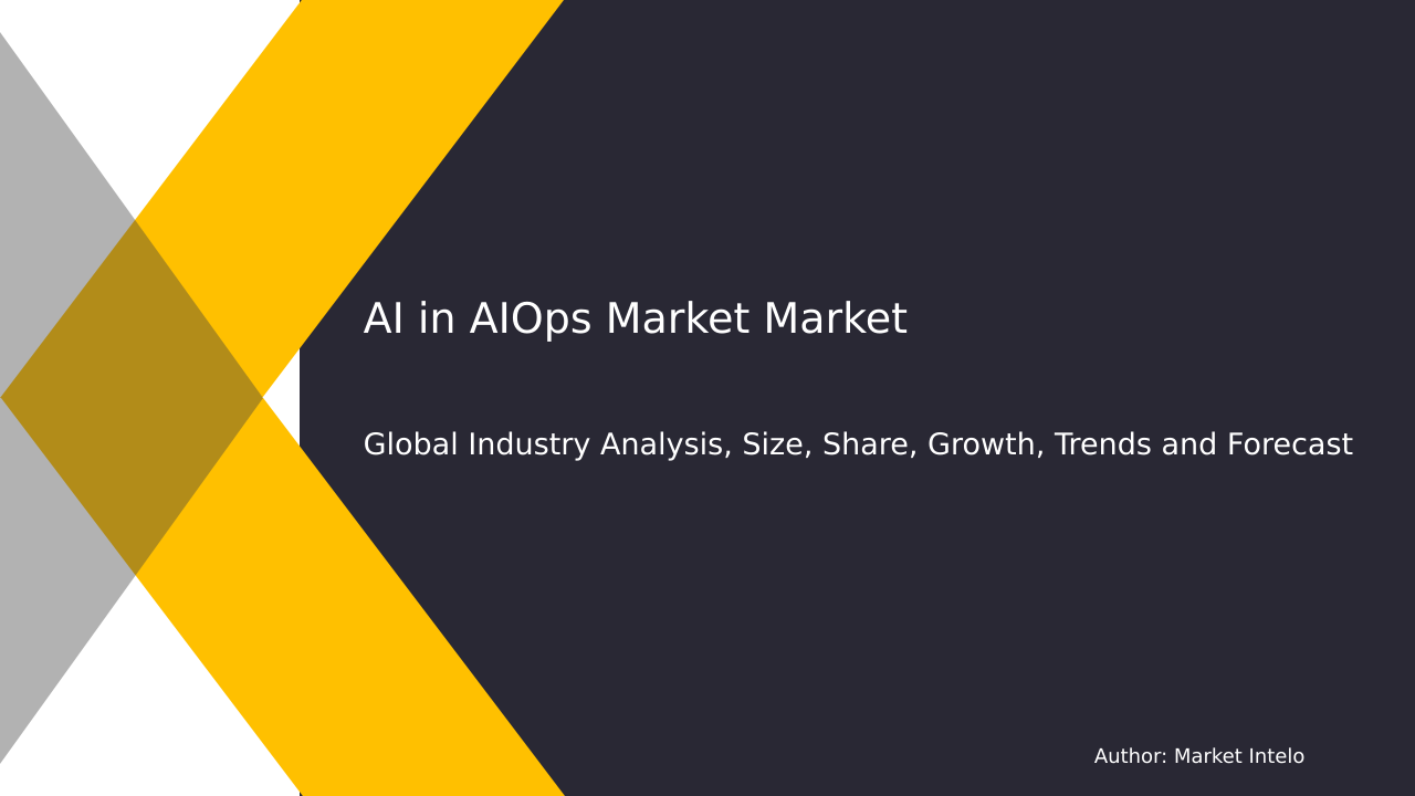 AI in AIOps Market Research Report 2033