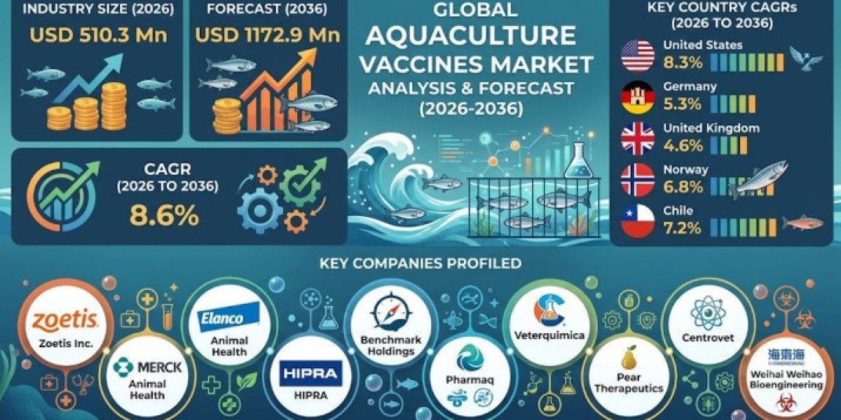 Aquaculture Vaccines Market Opportunities Grow with Pathogen-Specific Vaccines